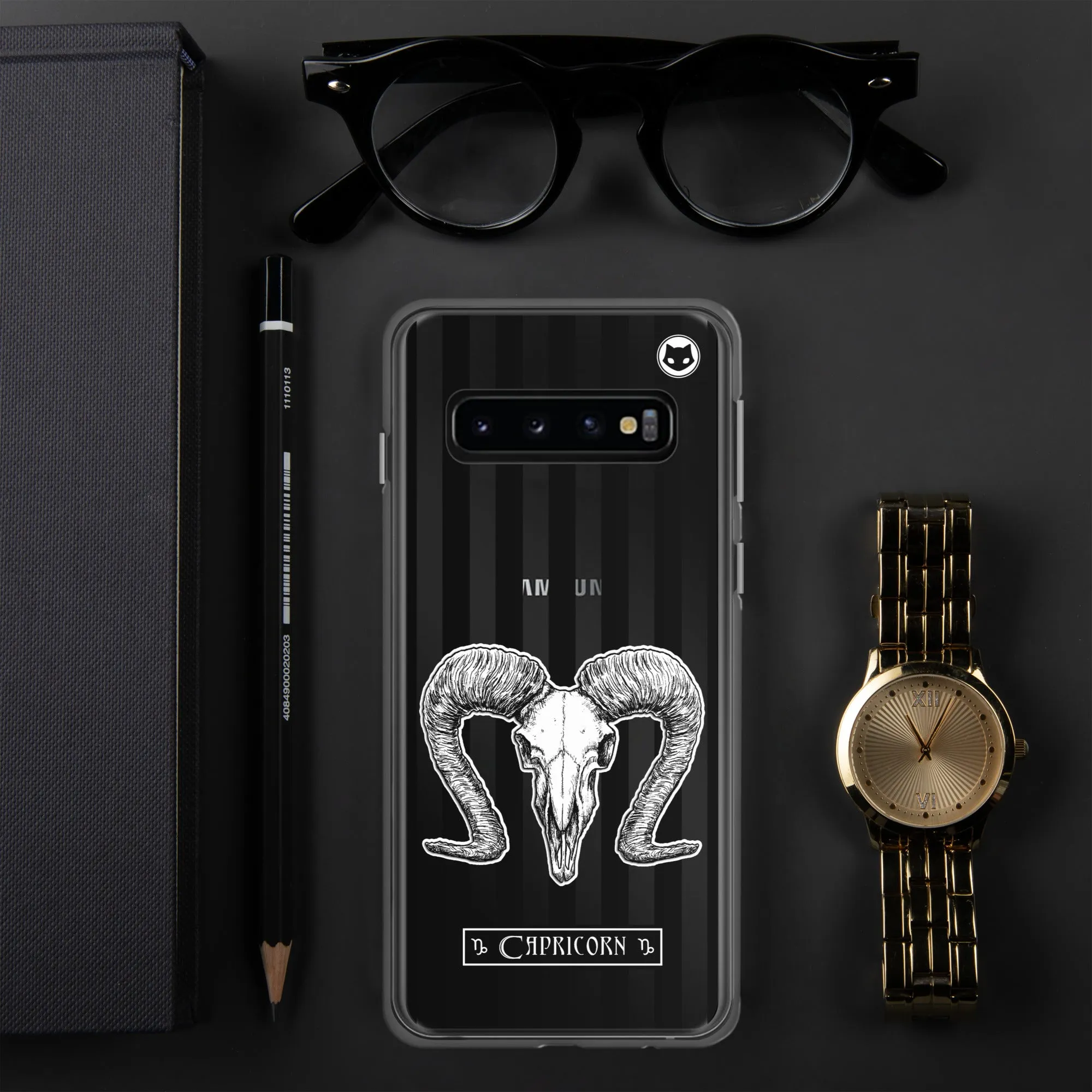 Capricorn Zodiac Samsung Case (Clear)