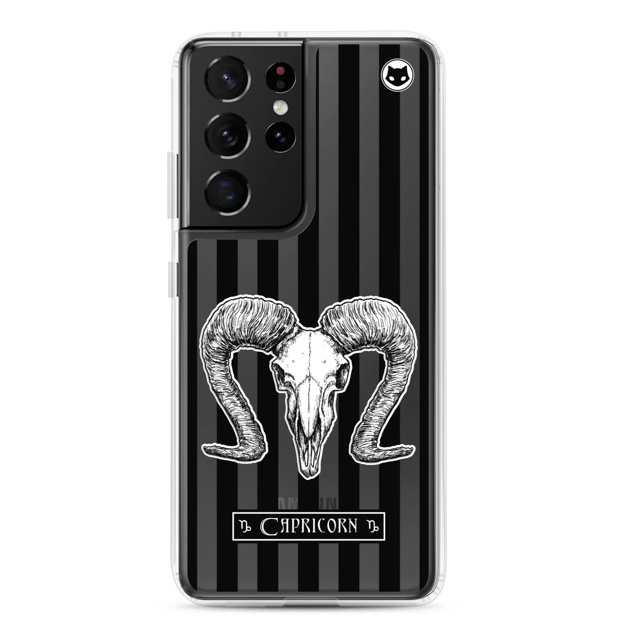 Capricorn Zodiac Samsung Case (Clear)