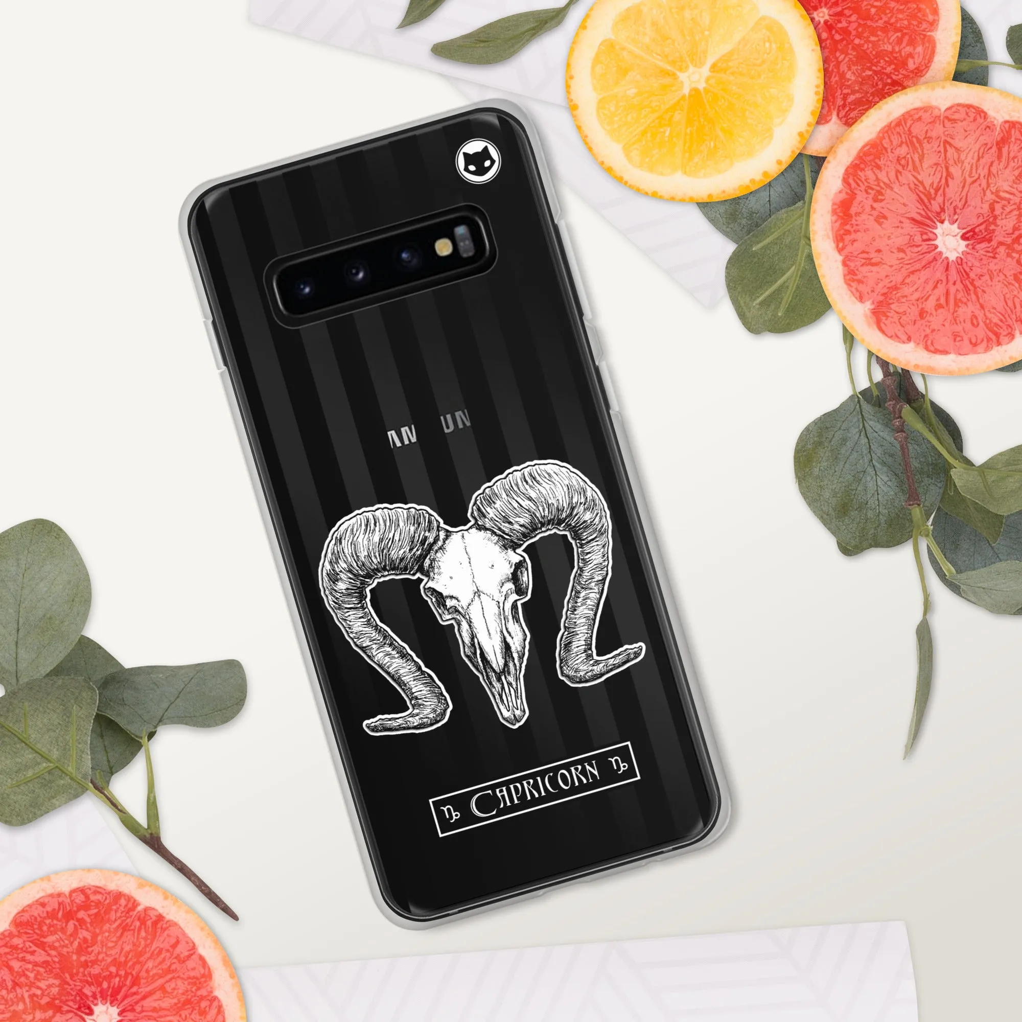 Capricorn Zodiac Samsung Case (Clear)