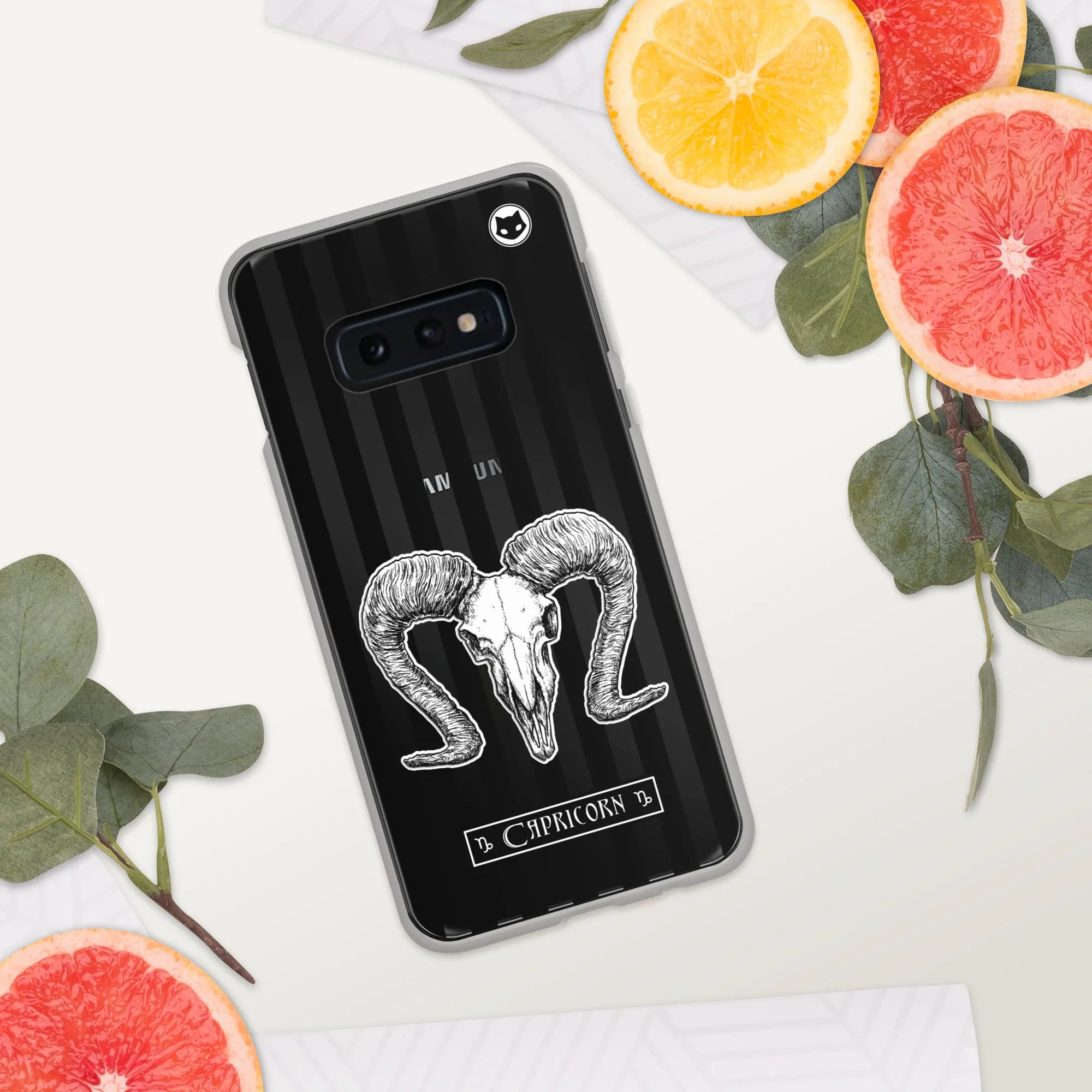 Capricorn Zodiac Samsung Case (Clear)