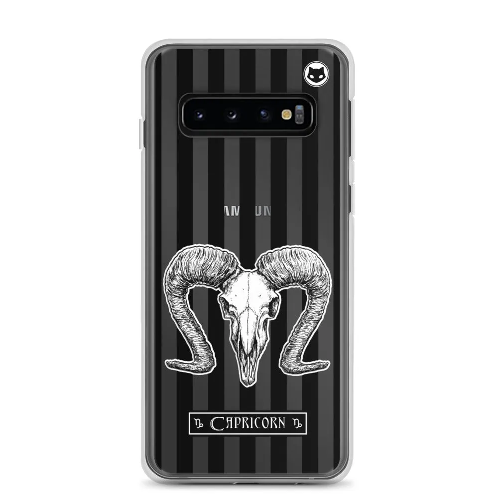 Capricorn Zodiac Samsung Case (Clear)