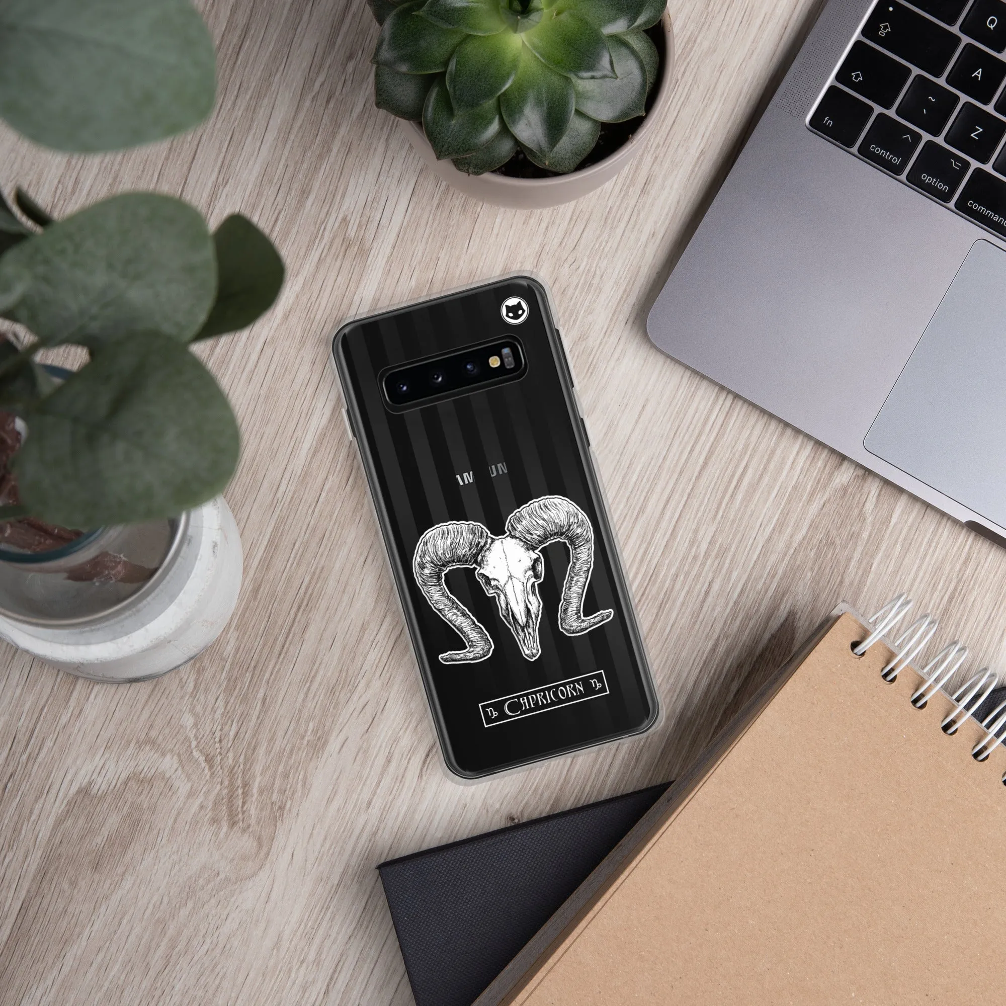 Capricorn Zodiac Samsung Case (Clear)