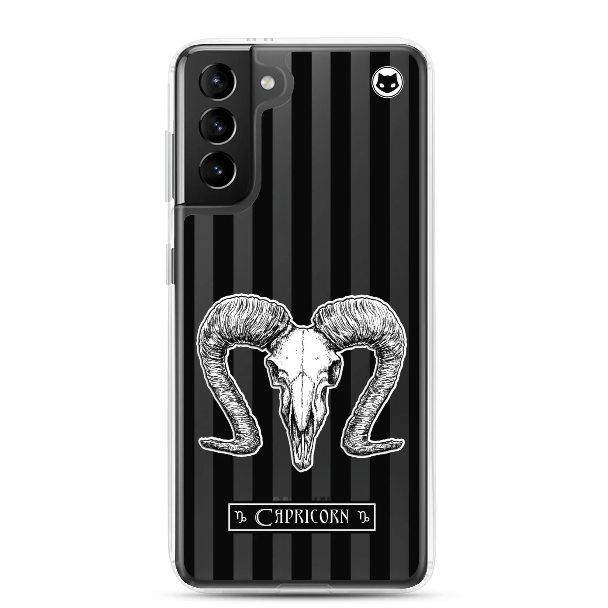 Capricorn Zodiac Samsung Case (Clear)