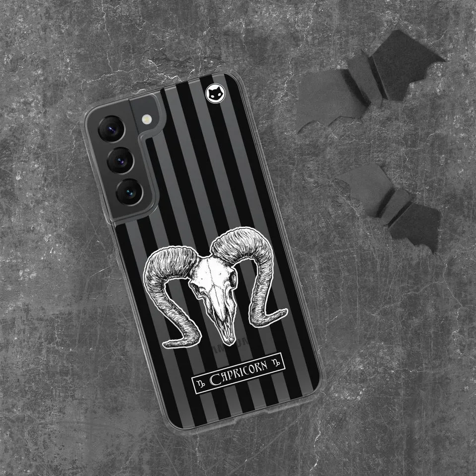 Capricorn Zodiac Samsung Case (Clear)