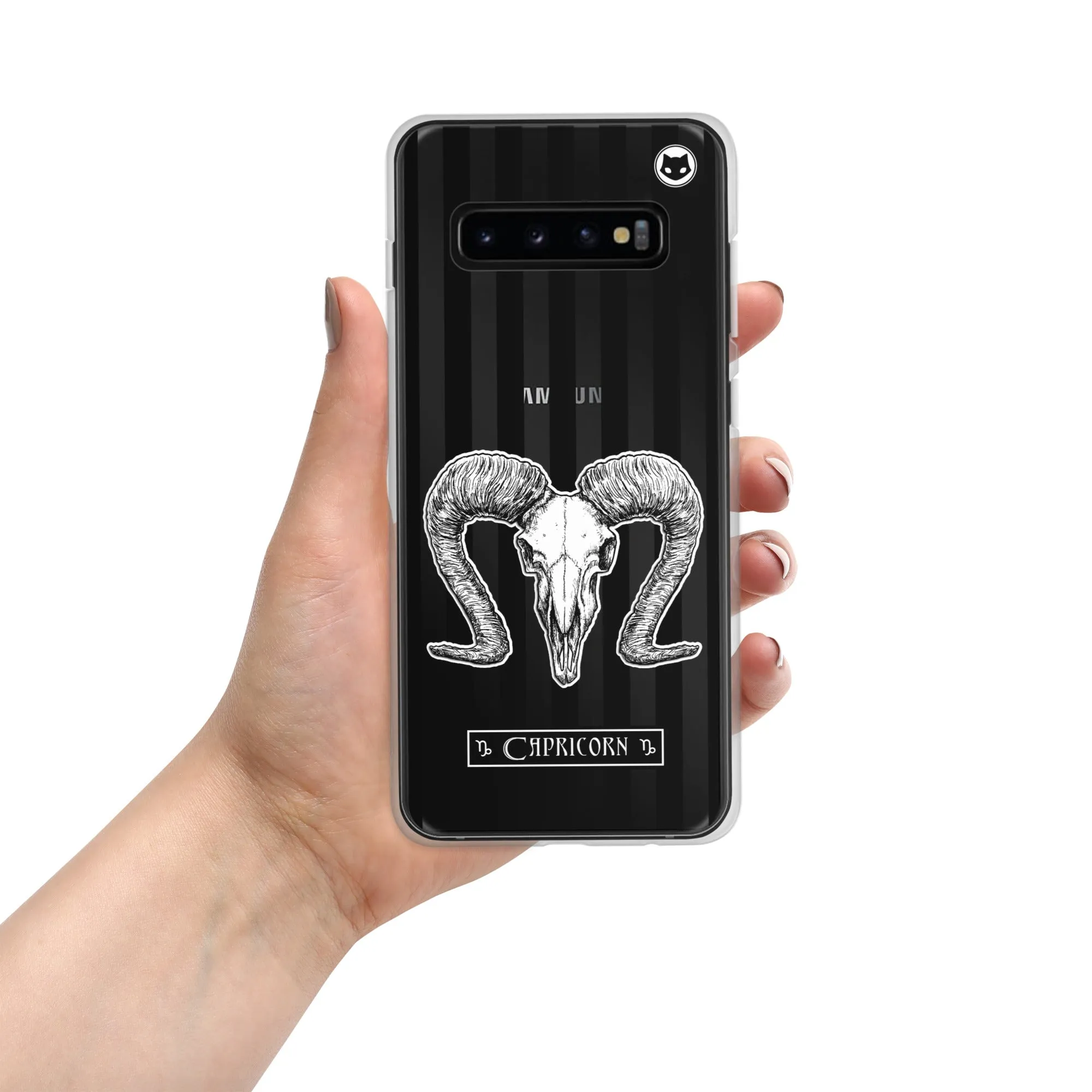 Capricorn Zodiac Samsung Case (Clear)