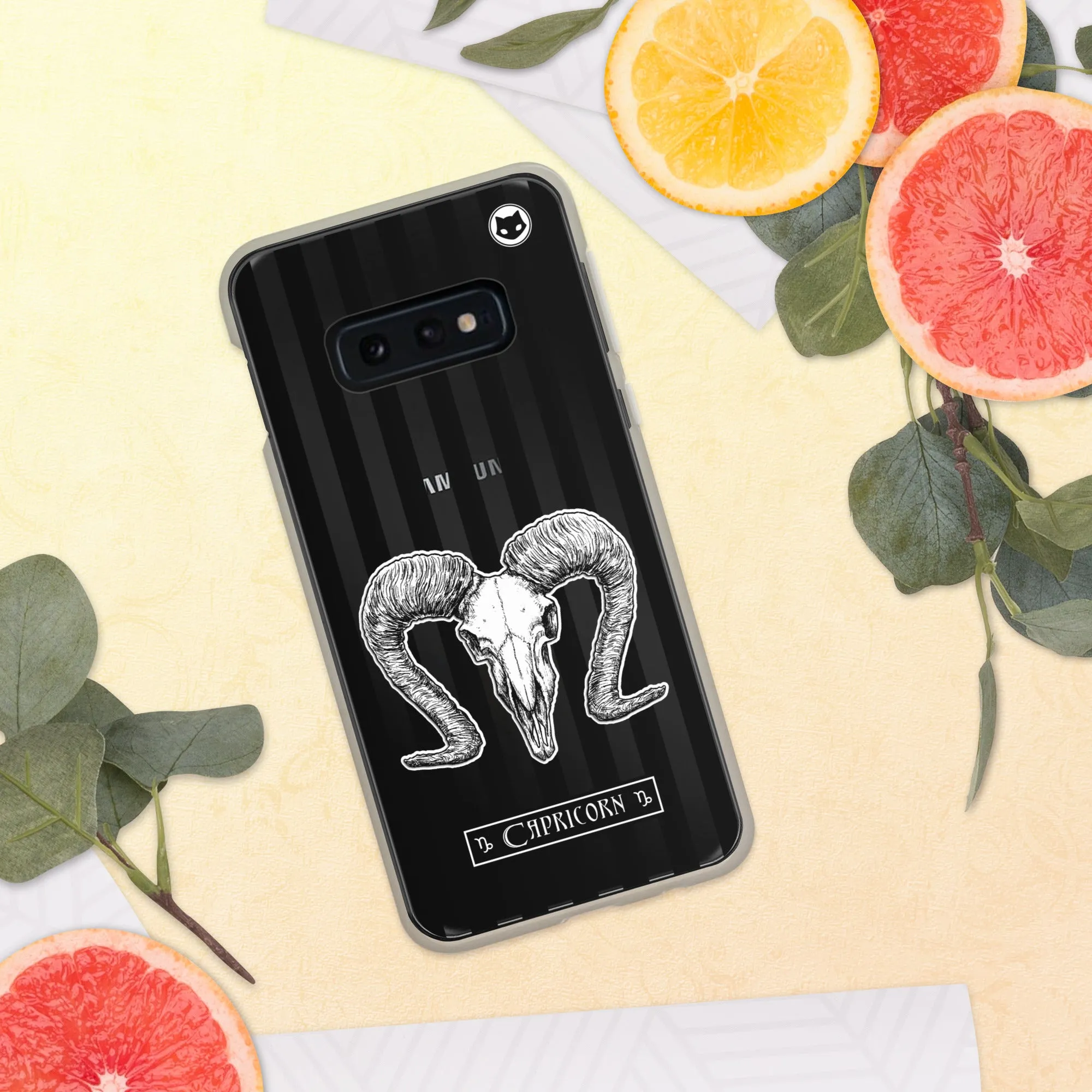 Capricorn Zodiac Samsung Case (Clear)