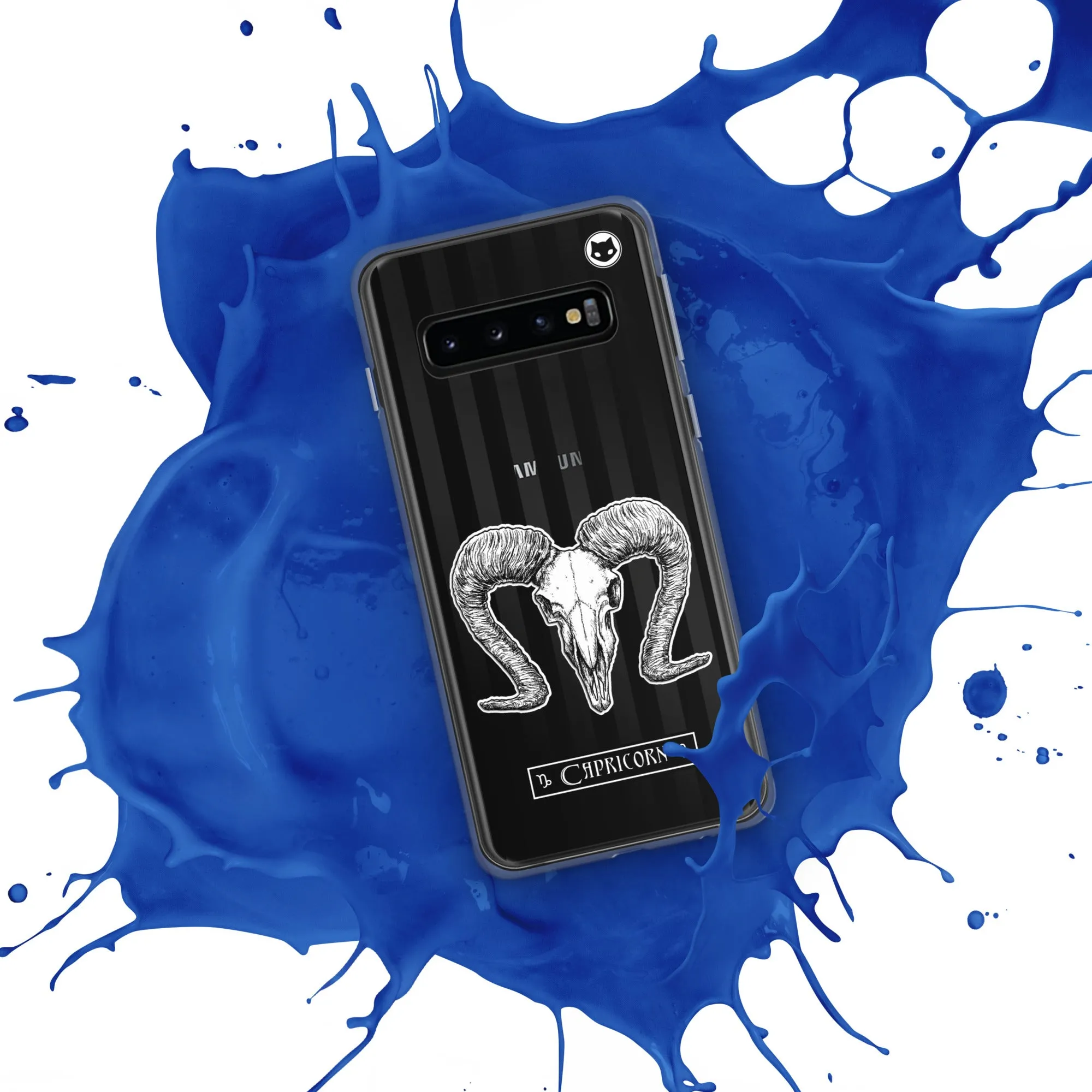 Capricorn Zodiac Samsung Case (Clear)