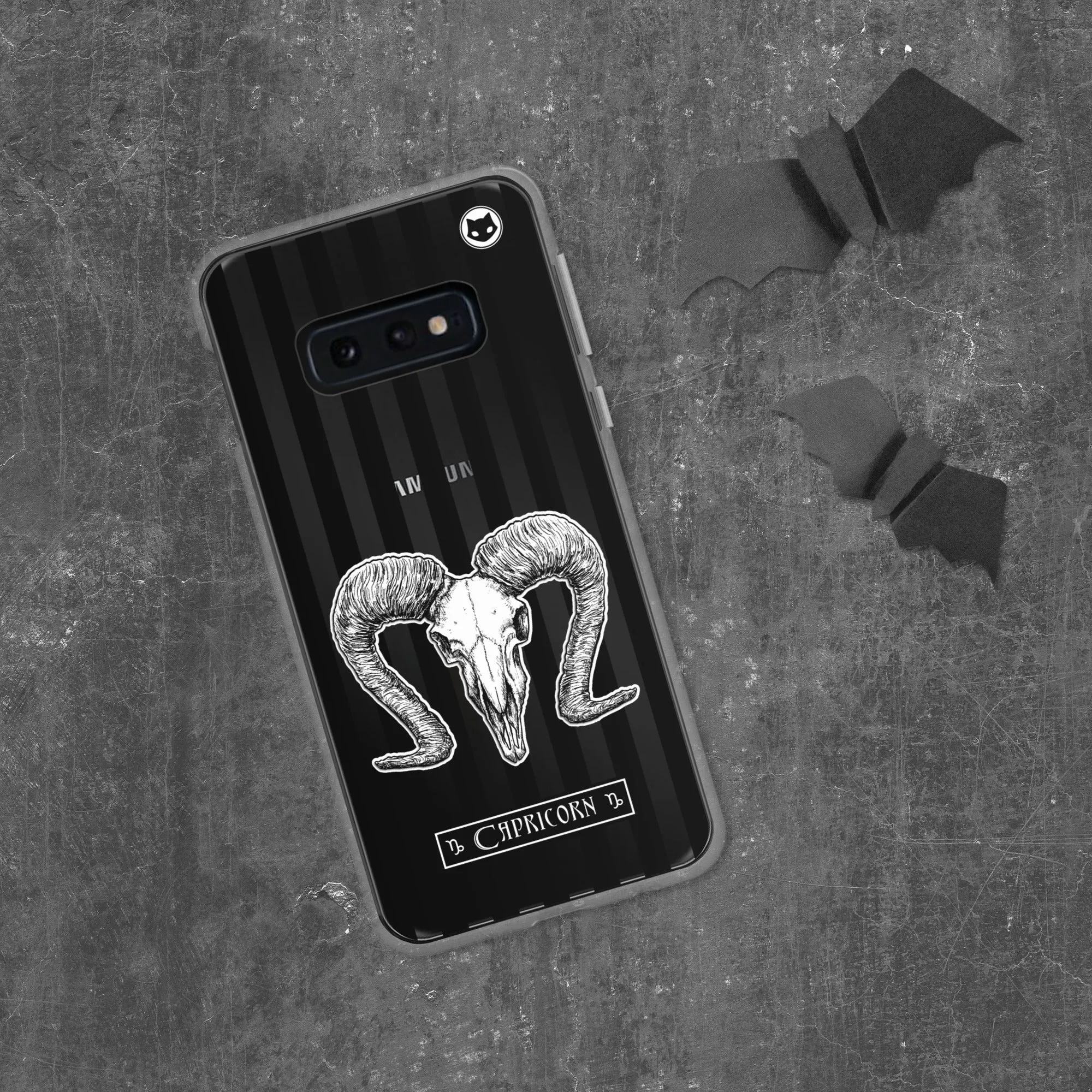 Capricorn Zodiac Samsung Case (Clear)