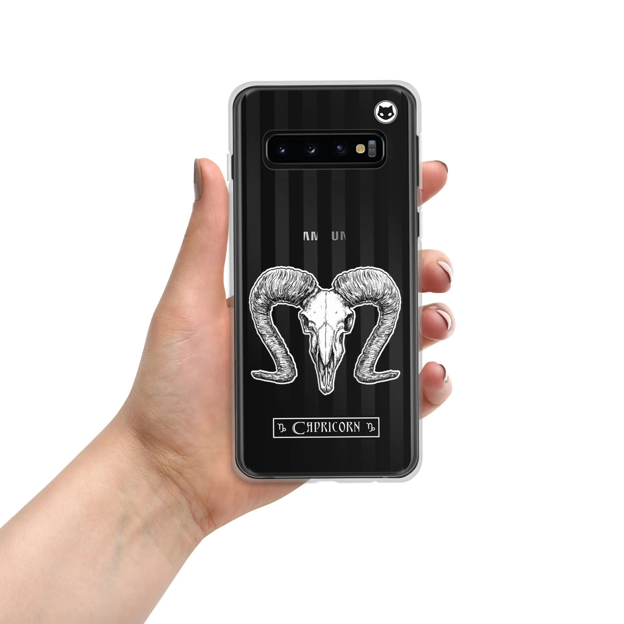 Capricorn Zodiac Samsung Case (Clear)