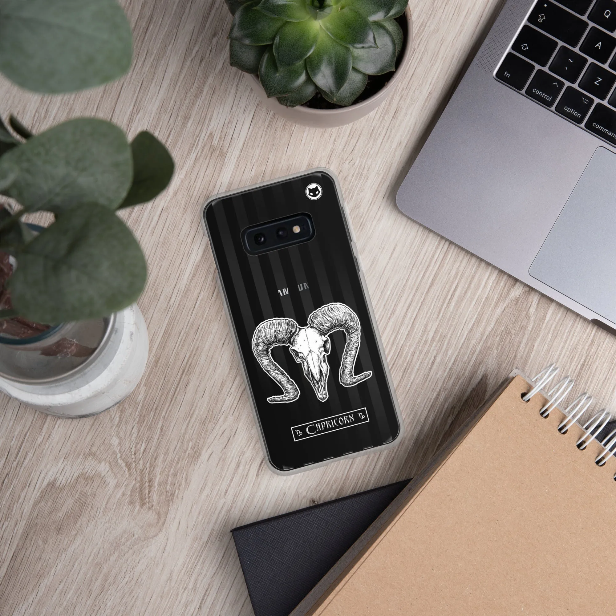 Capricorn Zodiac Samsung Case (Clear)