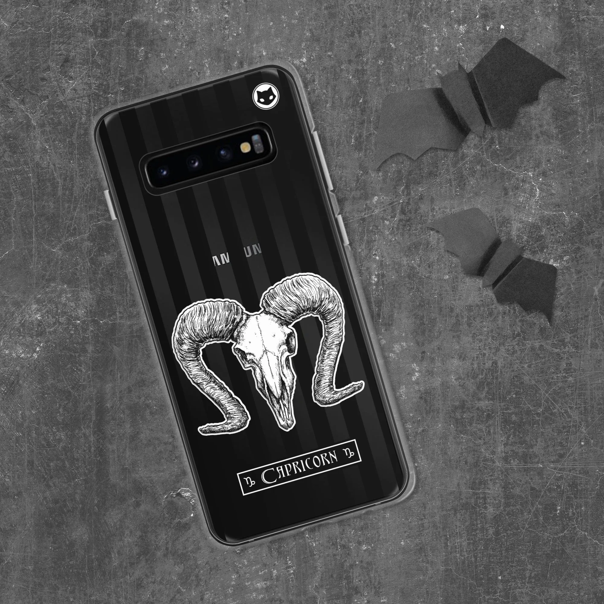 Capricorn Zodiac Samsung Case (Clear)
