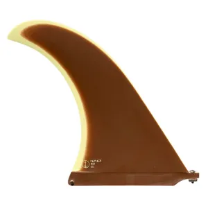 Captain Fin Co JJ Wessels Mod 9.75" Longboard Single Fin - Brown