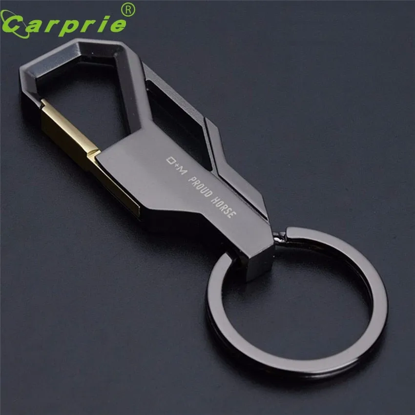Car Business Keychain Key Ring for Men (Small, Black)