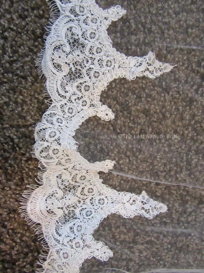 Cathedral Length Veil Style: Alencon