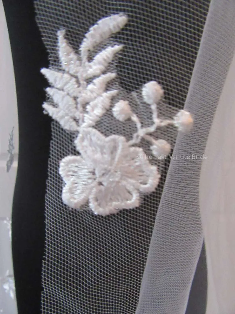 Cathedral Length Veil Style: Bloomin'