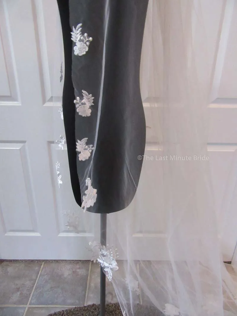 Cathedral Length Veil Style: Bloomin'