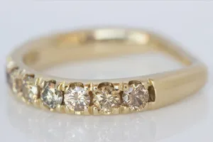 Champagne Diamond Euro Band