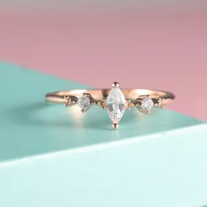 Cluster Bridal Ring