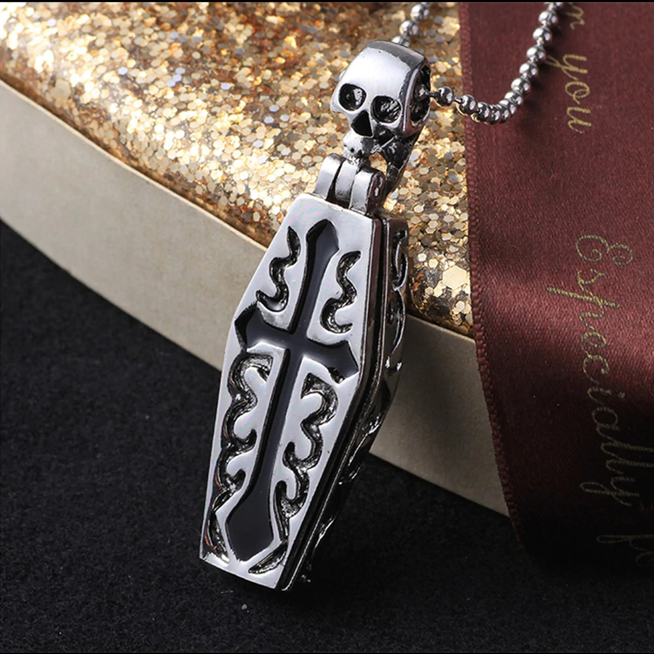 Coffin Necklace