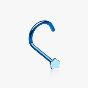 Colorline Flower Nose Screw Ring