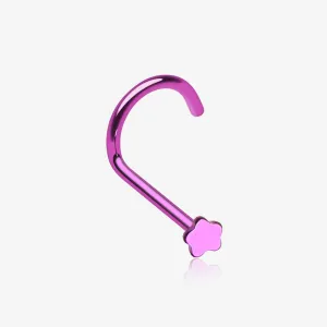 Colorline Flower Nose Screw Ring