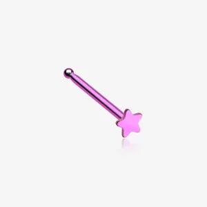 Colorline Steel Star Nose Stud Ring