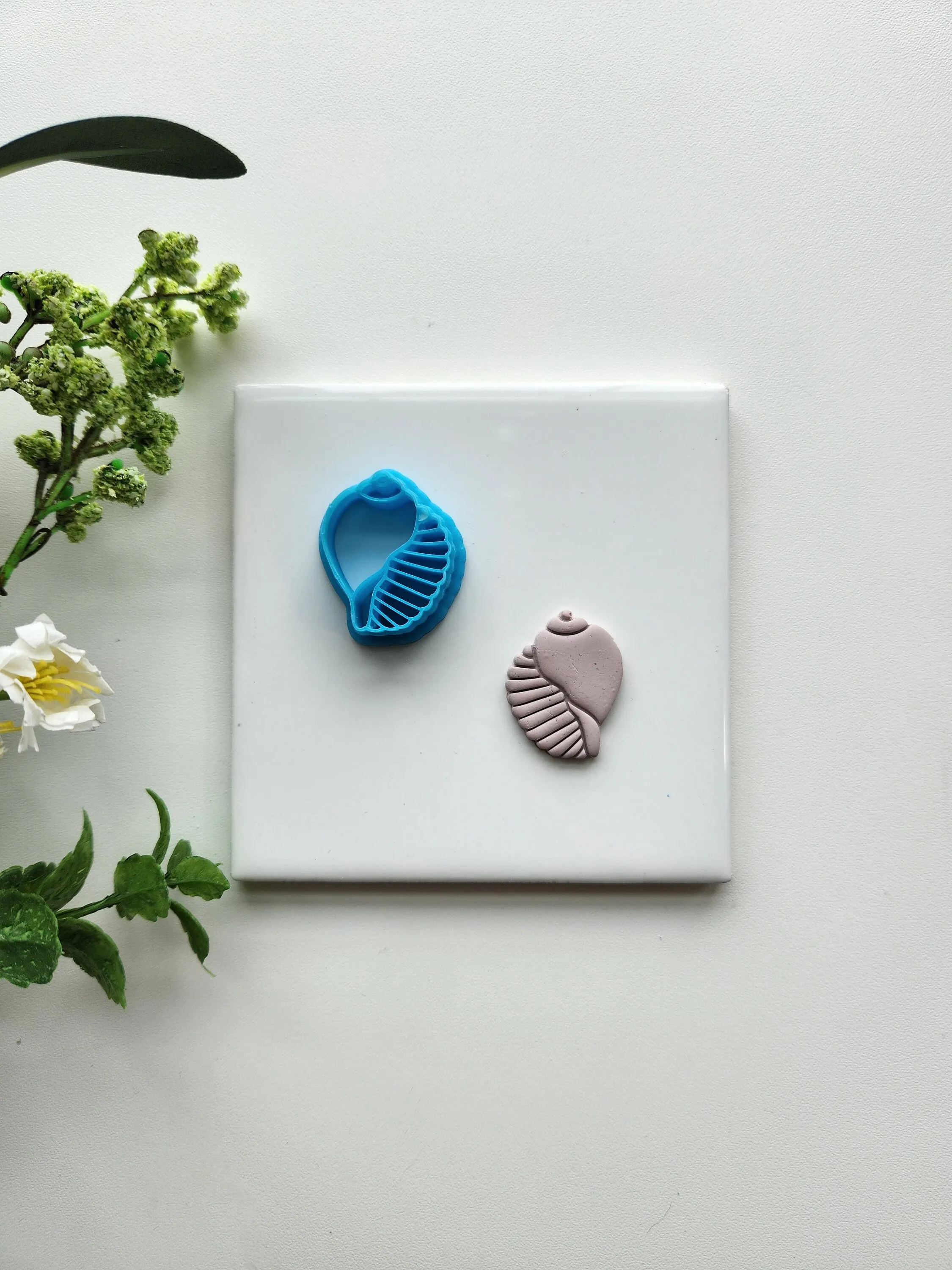 Conch Shell | Beach Polymer Clay Cutter
