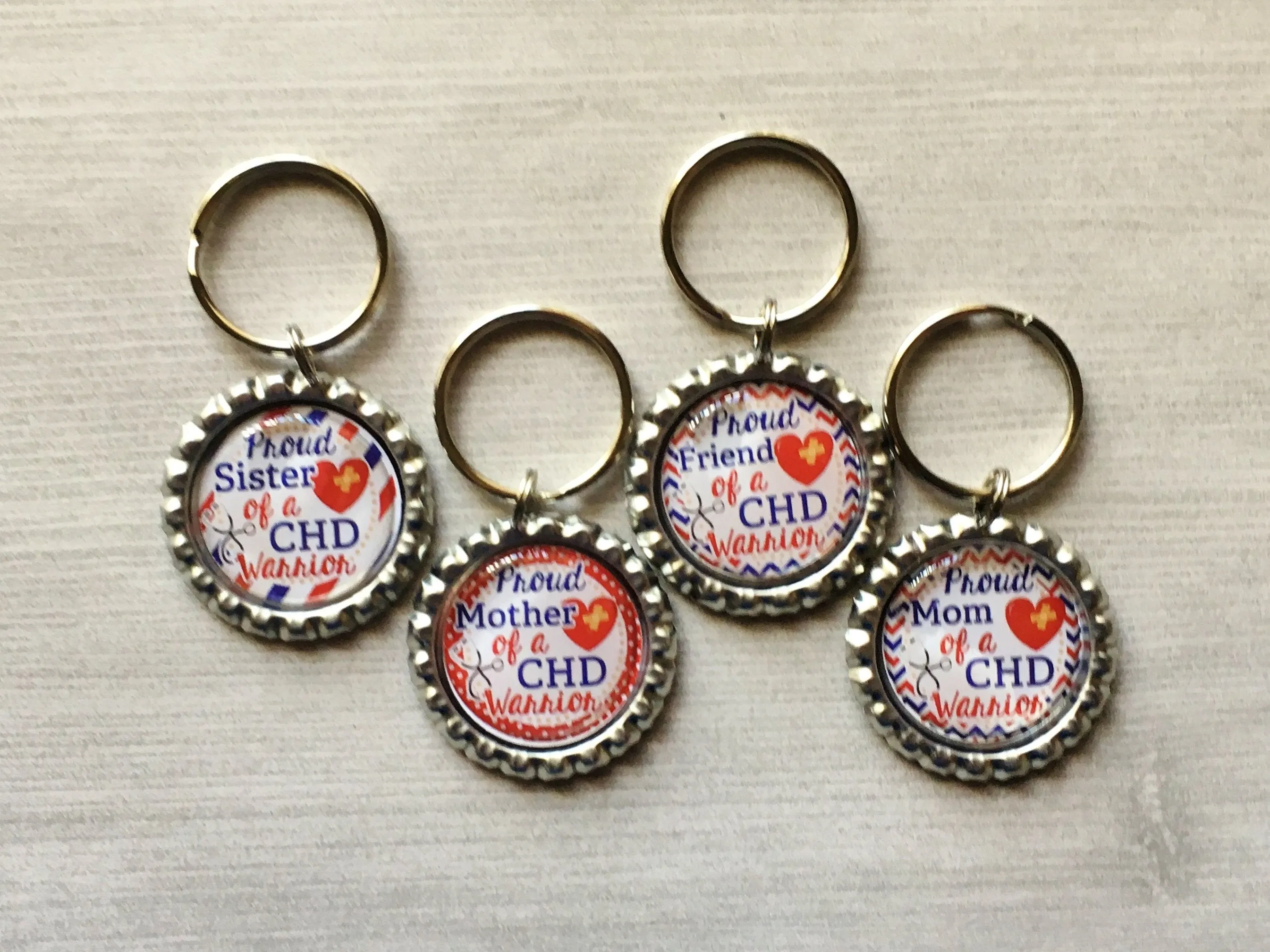 Congenital Heart Disease Keychains
