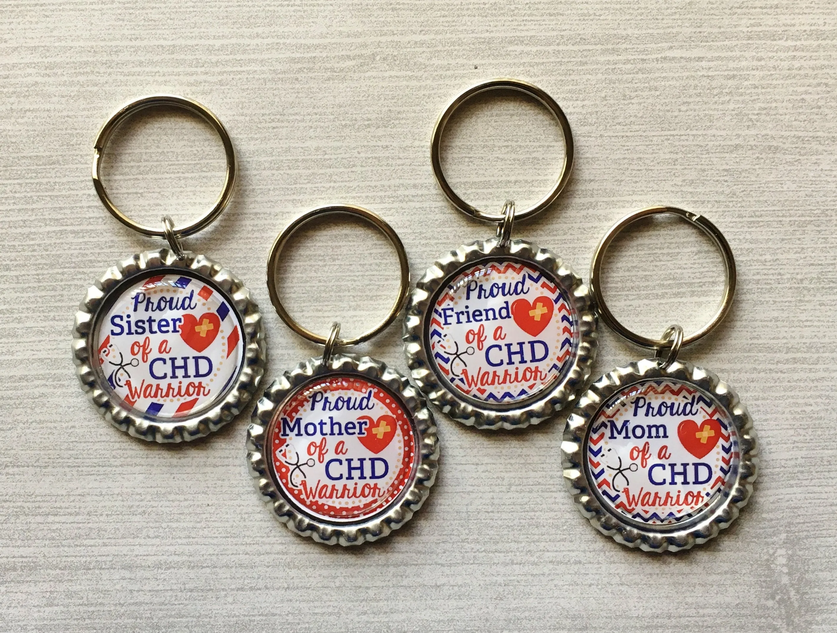 Congenital Heart Disease Keychains