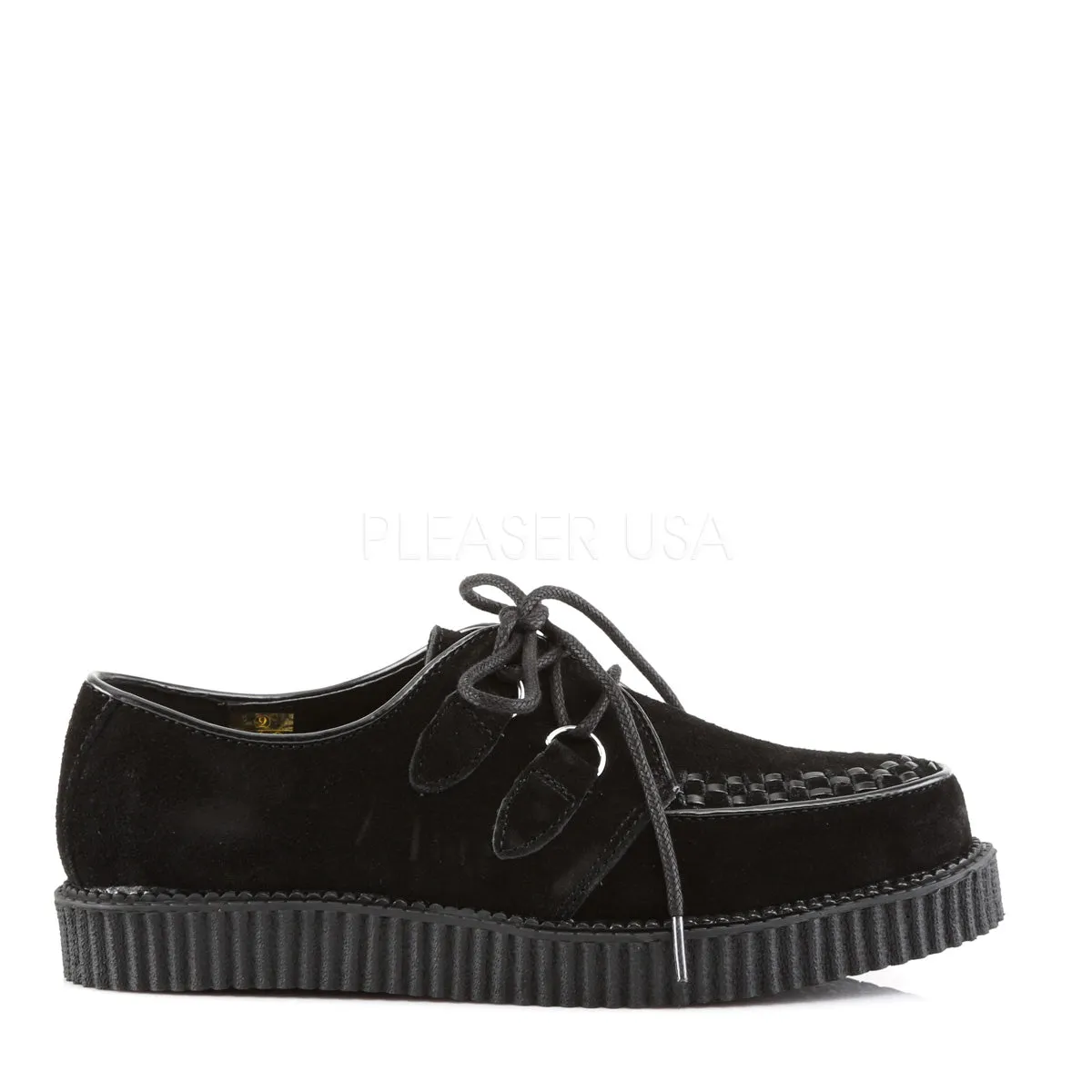 CREEPER-602S  Black Suede