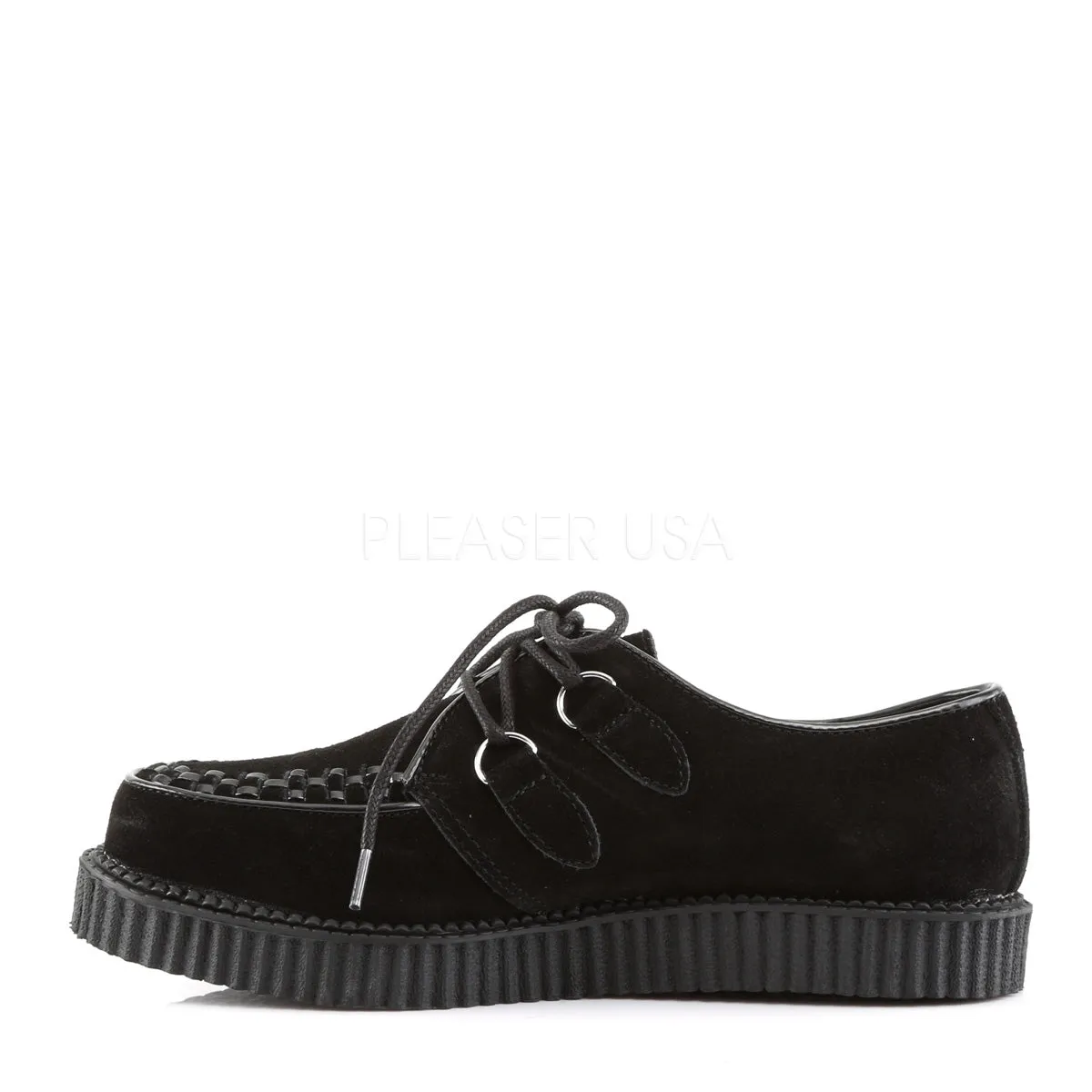 CREEPER-602S  Black Suede