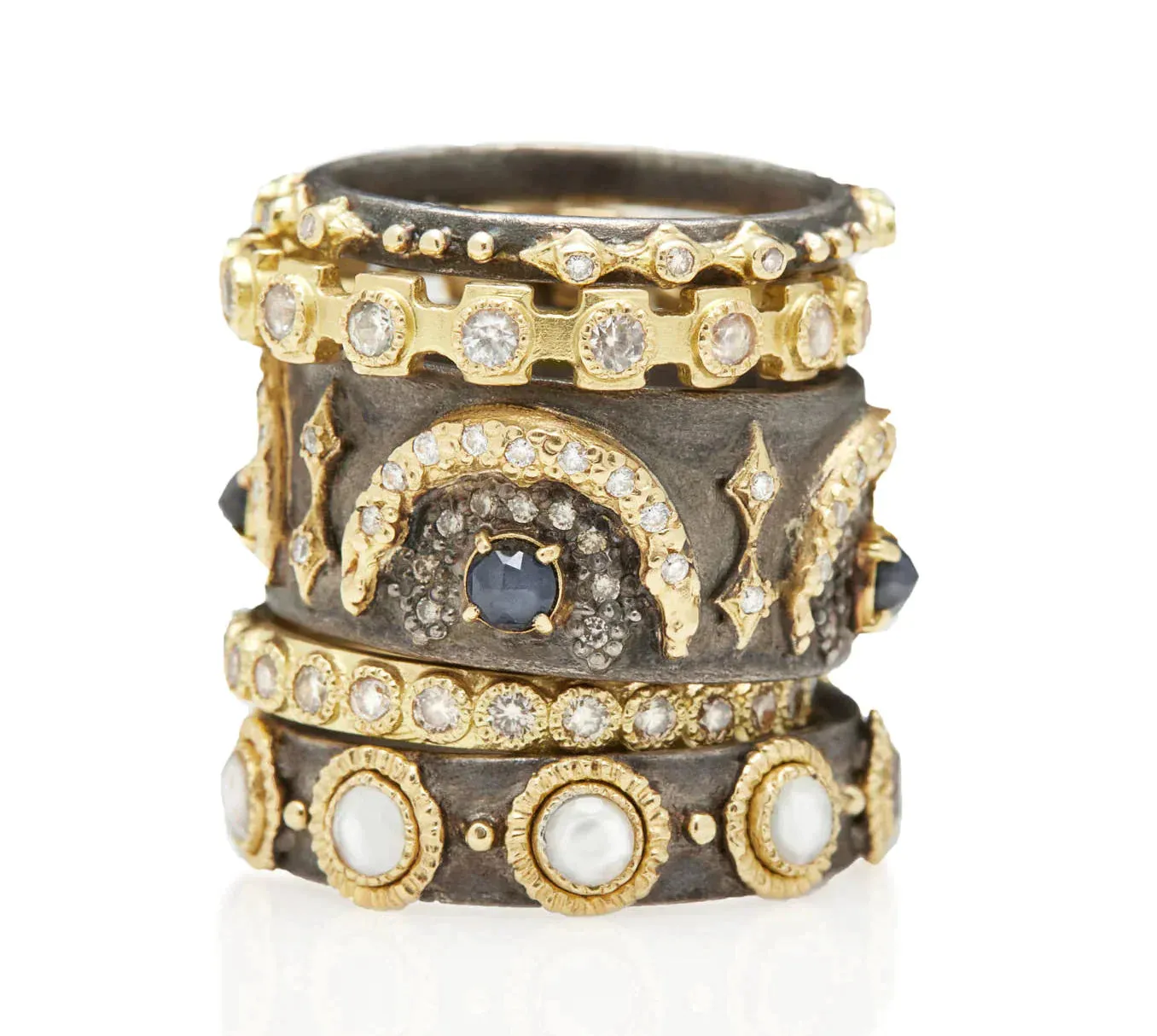 Crivelli Stack Band Ring