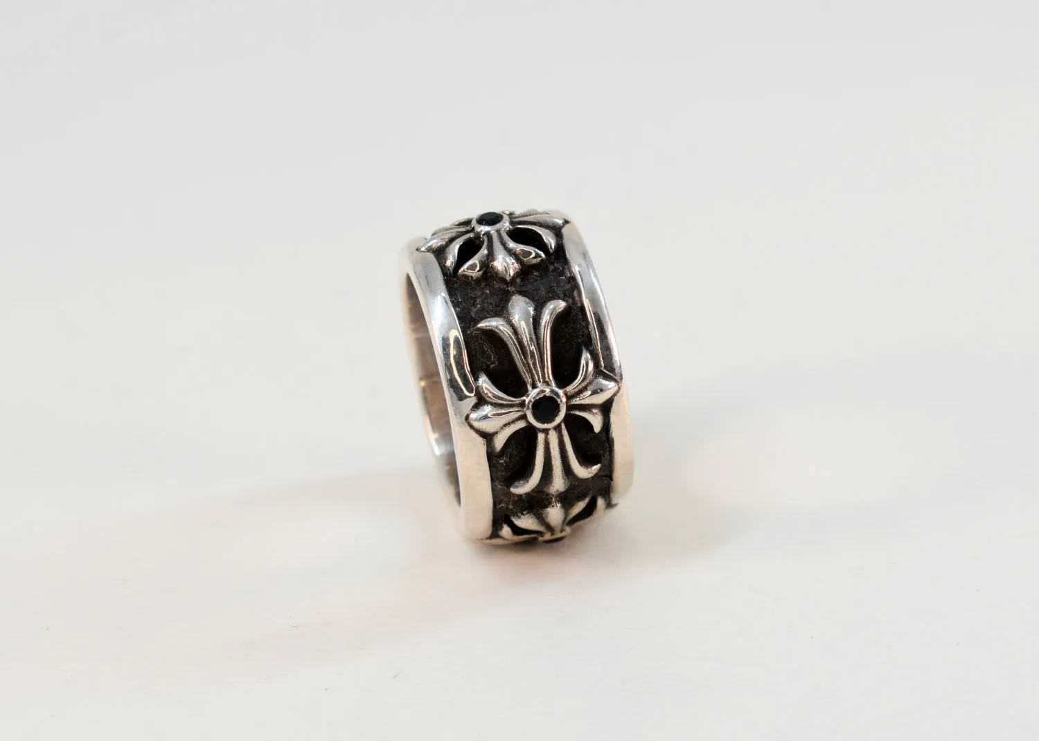 Cross Band Ring