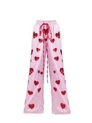 Cupid's Crossfire Silky Lounge Pants