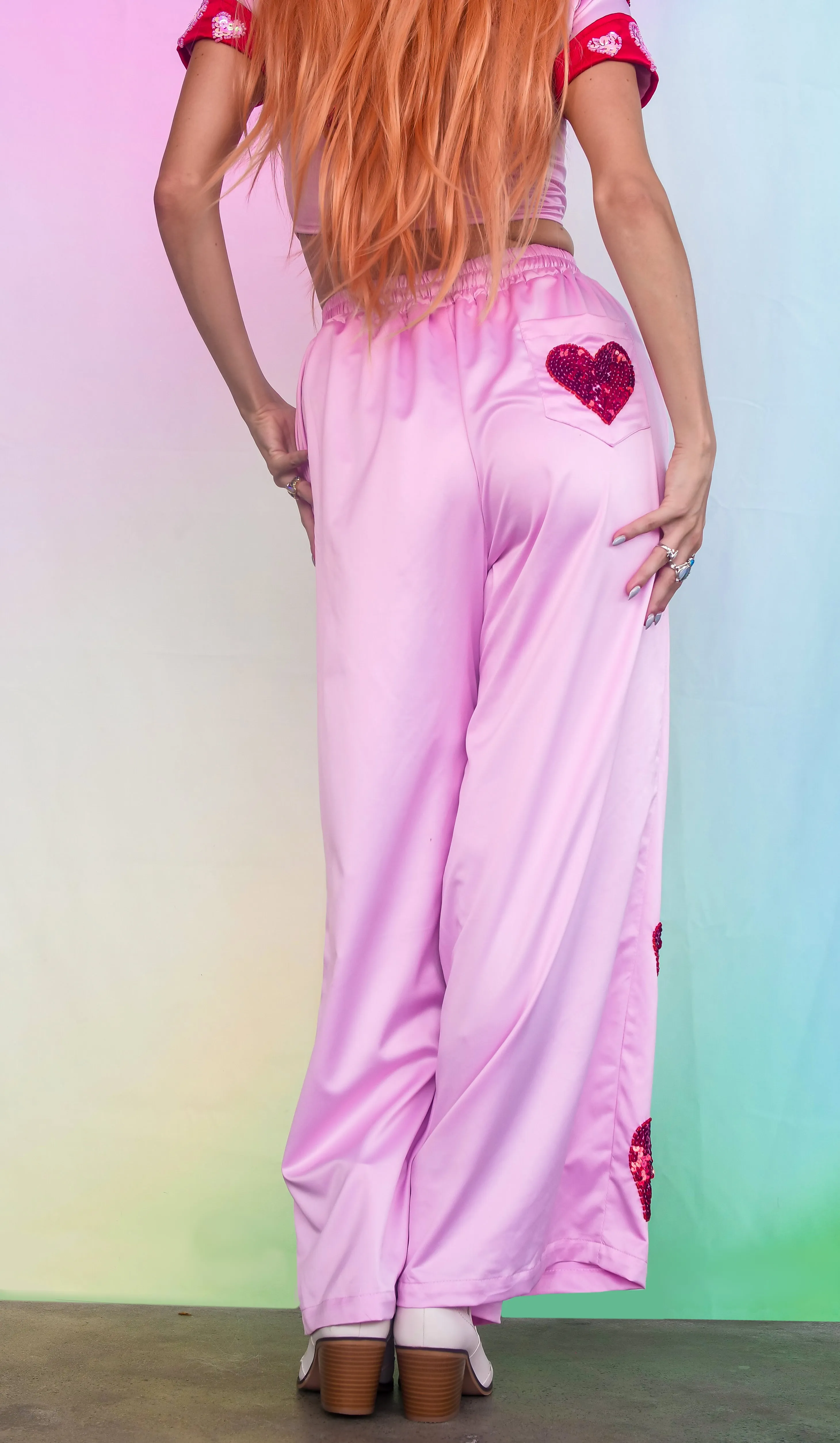 Cupid's Crossfire Silky Lounge Pants
