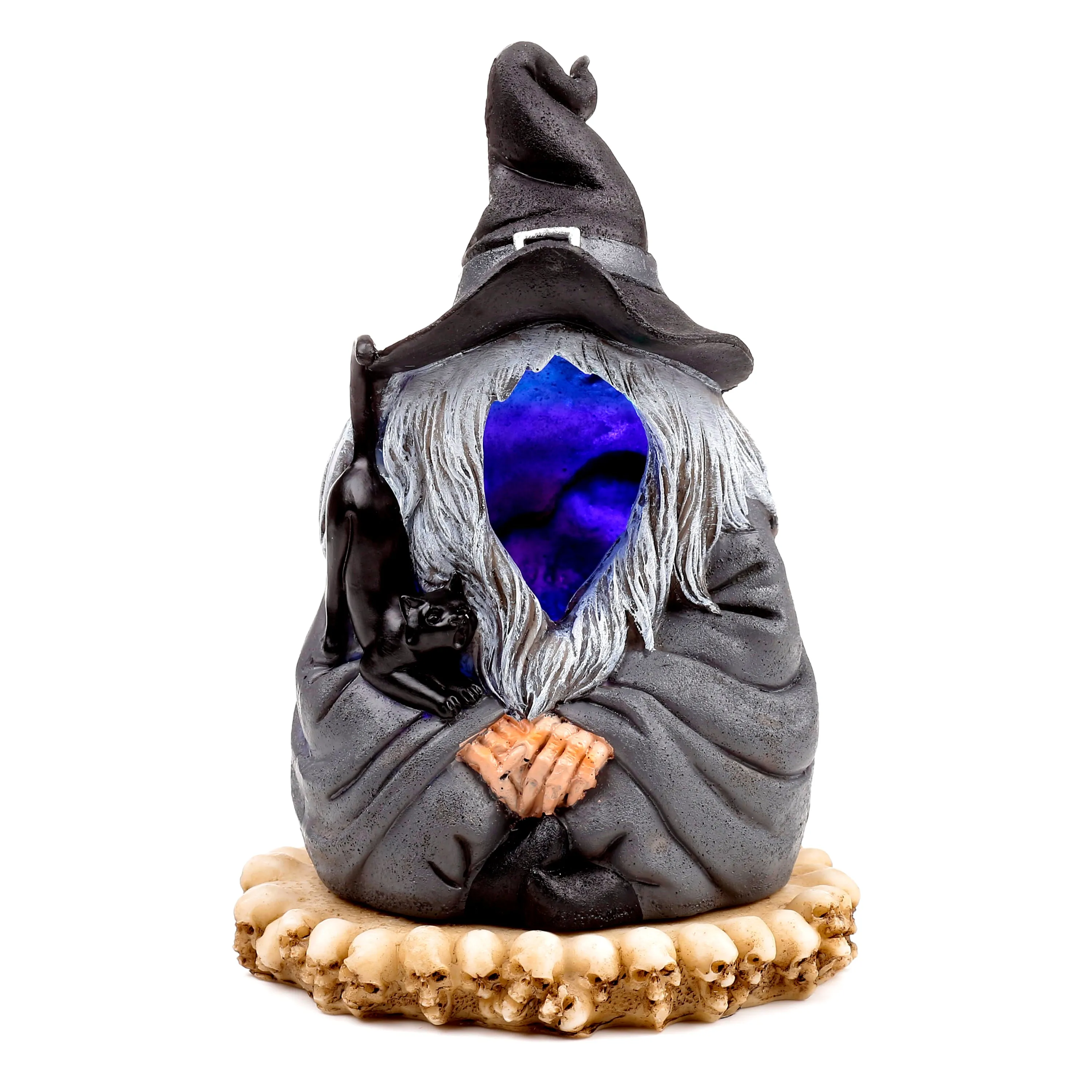 Dark Wizard & Black Cat LED Incense Cone Burner