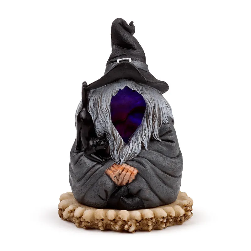 Dark Wizard & Black Cat LED Incense Cone Burner