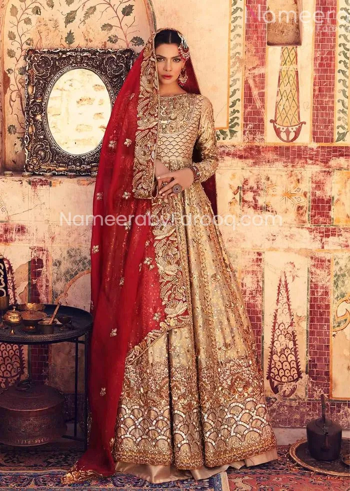 Designer Embroidered Pakistani Bridal Dresses #BN863