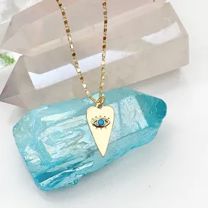 Doreen Heart Eye Necklace