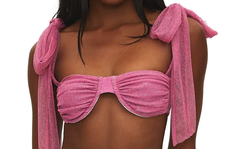 Drea Fuchsia Purple Shine-Joan Fuchsia Purple Shine Bikini