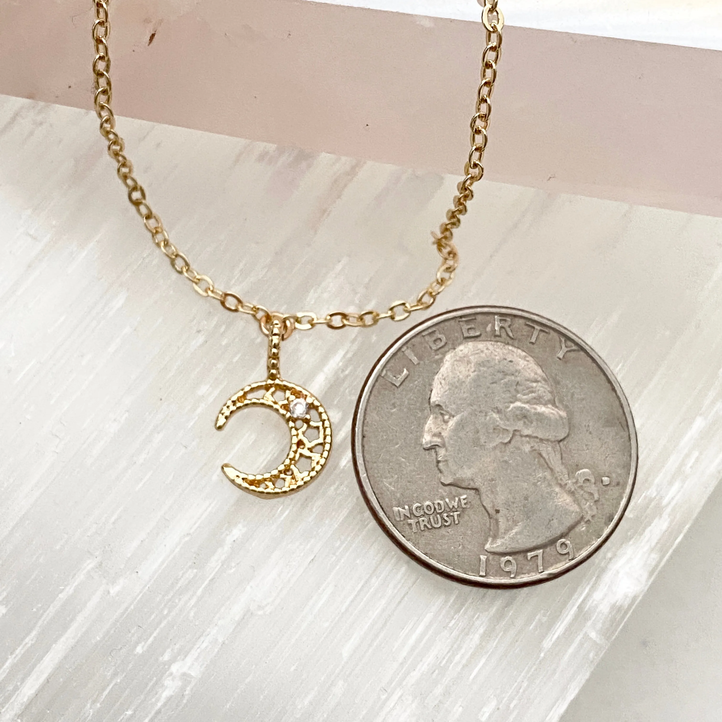 Eleanor Crescent Moon Bracelet
