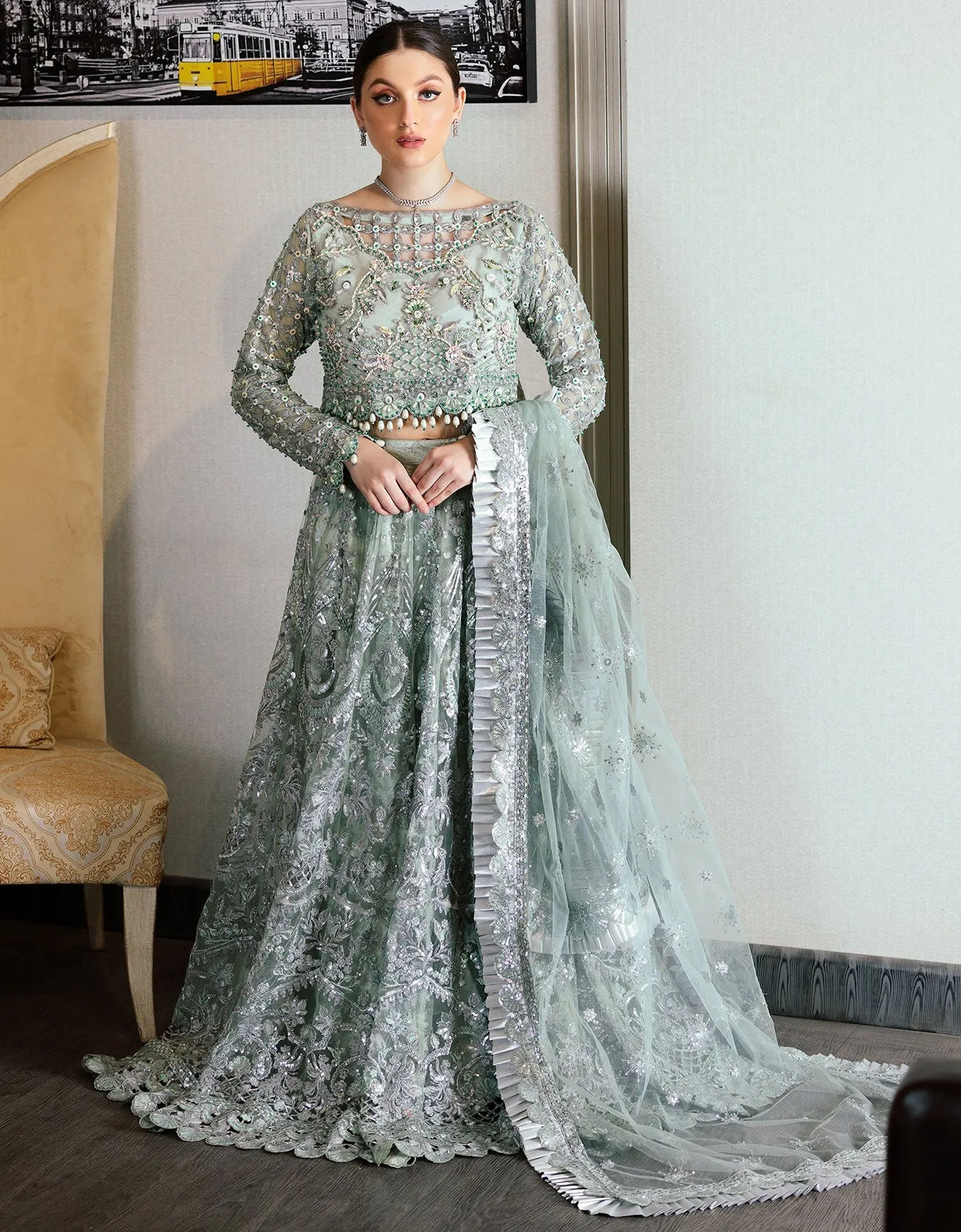 EMAAN ADEEL MAHERMA BRIDAL VOL 3 2022 | MB 301