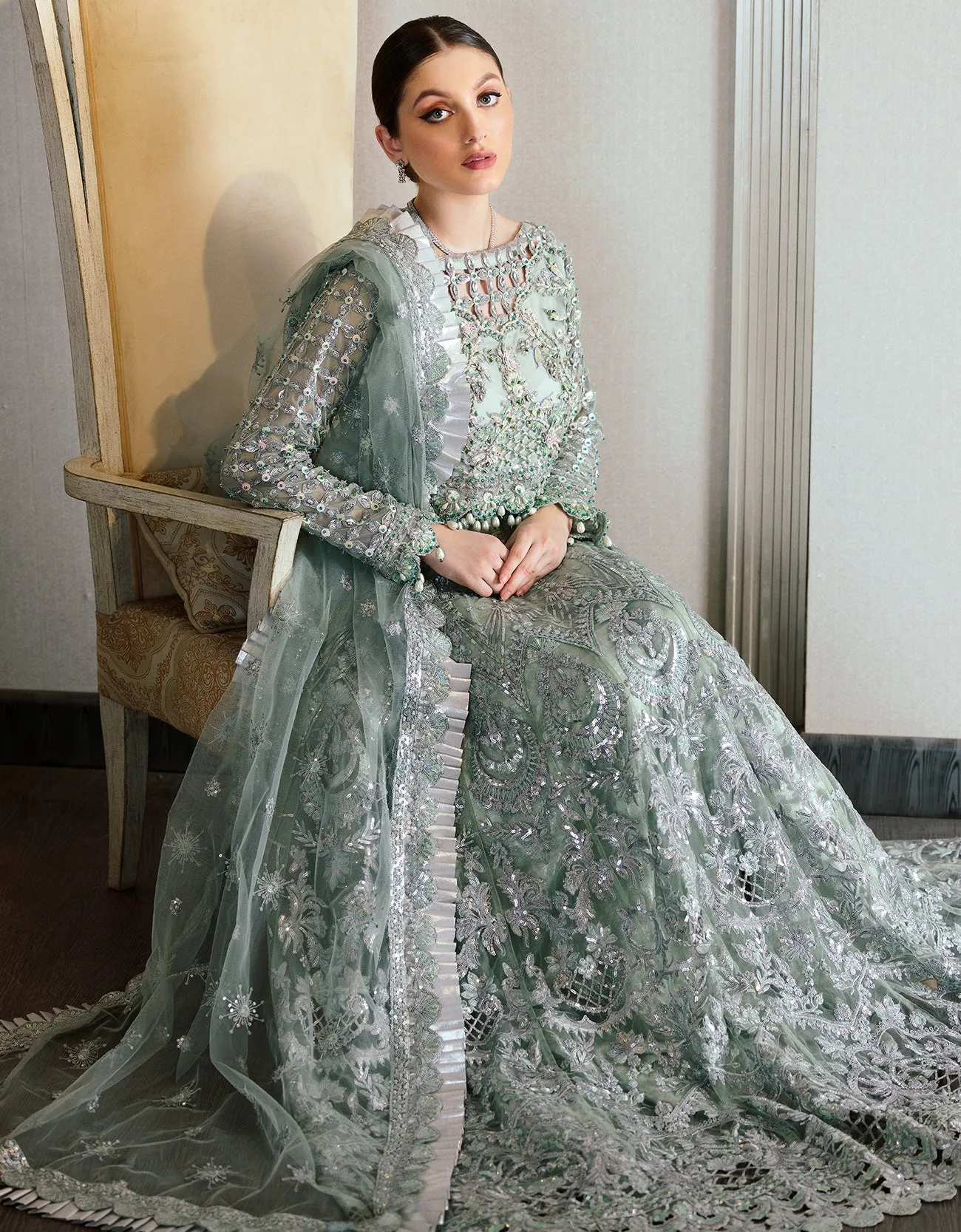 EMAAN ADEEL MAHERMA BRIDAL VOL 3 2022 | MB 301