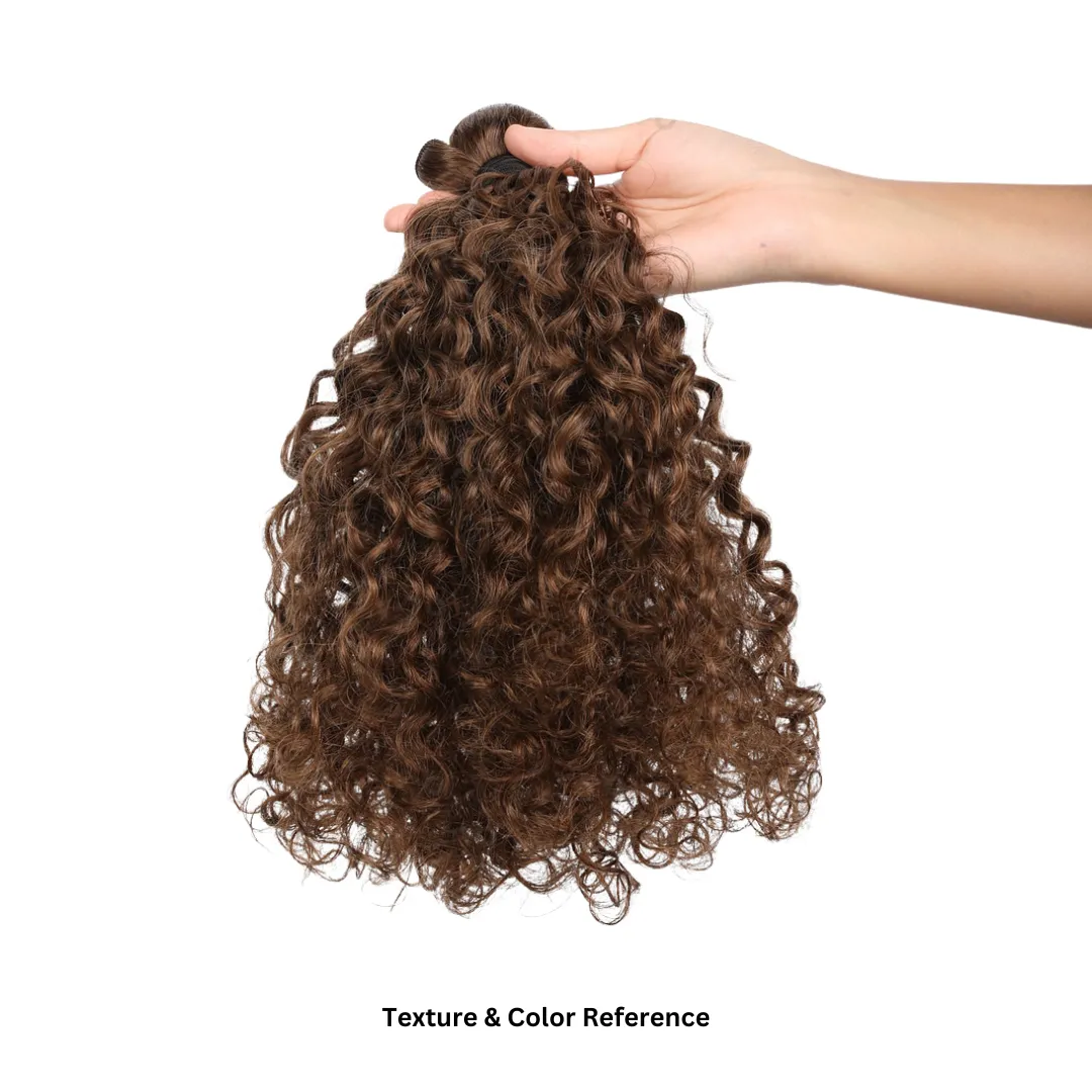 Exotic Curly (3a-3b) 320g 'Bougie' Clip-in Set