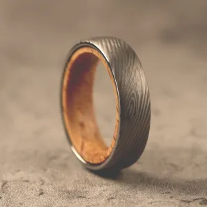 Hawaiian Wood Tungsten Rings (6mm or 8mm Width)