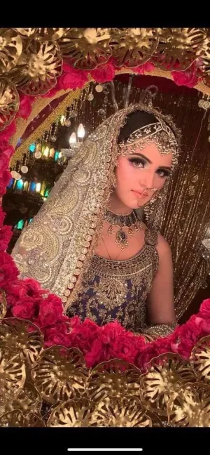 Heavy Antique Choker Bridal Jewellery Set #J4120