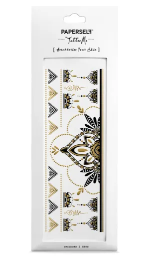 Henna Black Temporary Tattoo