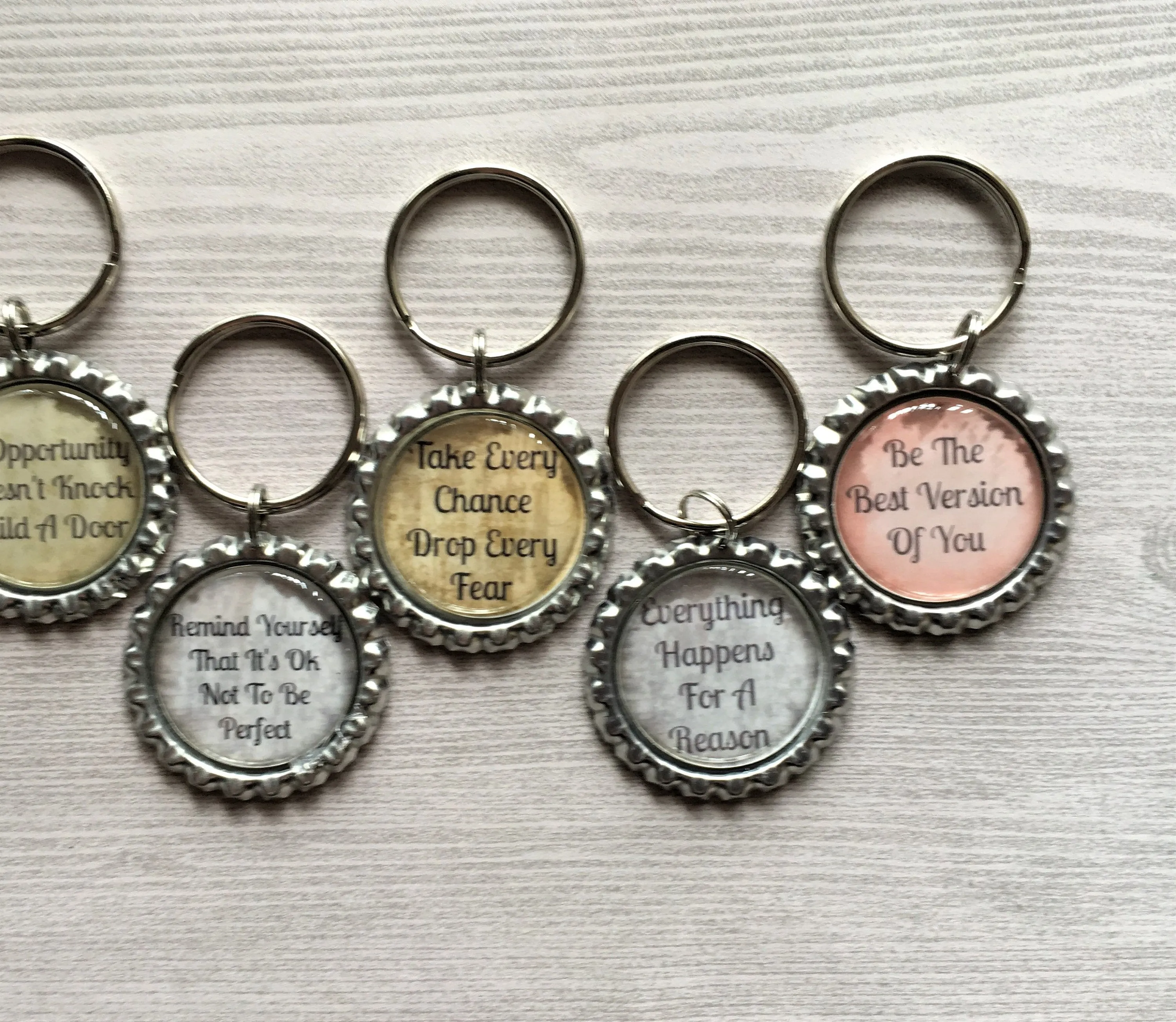Inspirational Quotes Keychains