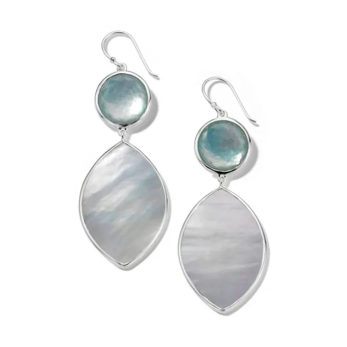 IPPOLITA Wonderland Stone and Marquise Shell Drop Earring
