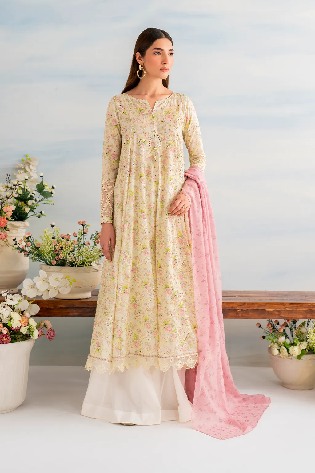 IZNIK | GUZEL LAWN '24 | IGL-07 EMBROIDERED LAWN